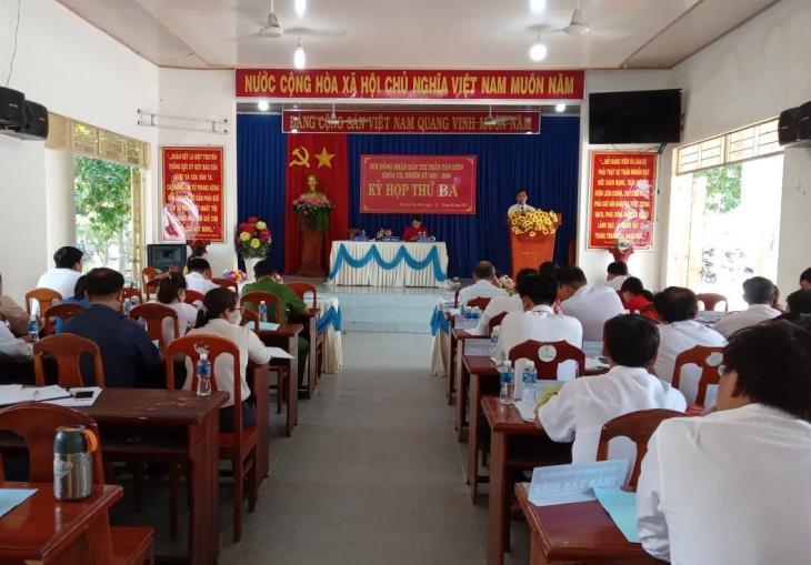 HĐND thị trấn Tân Biên khai mạc kỳ họp thứ 3